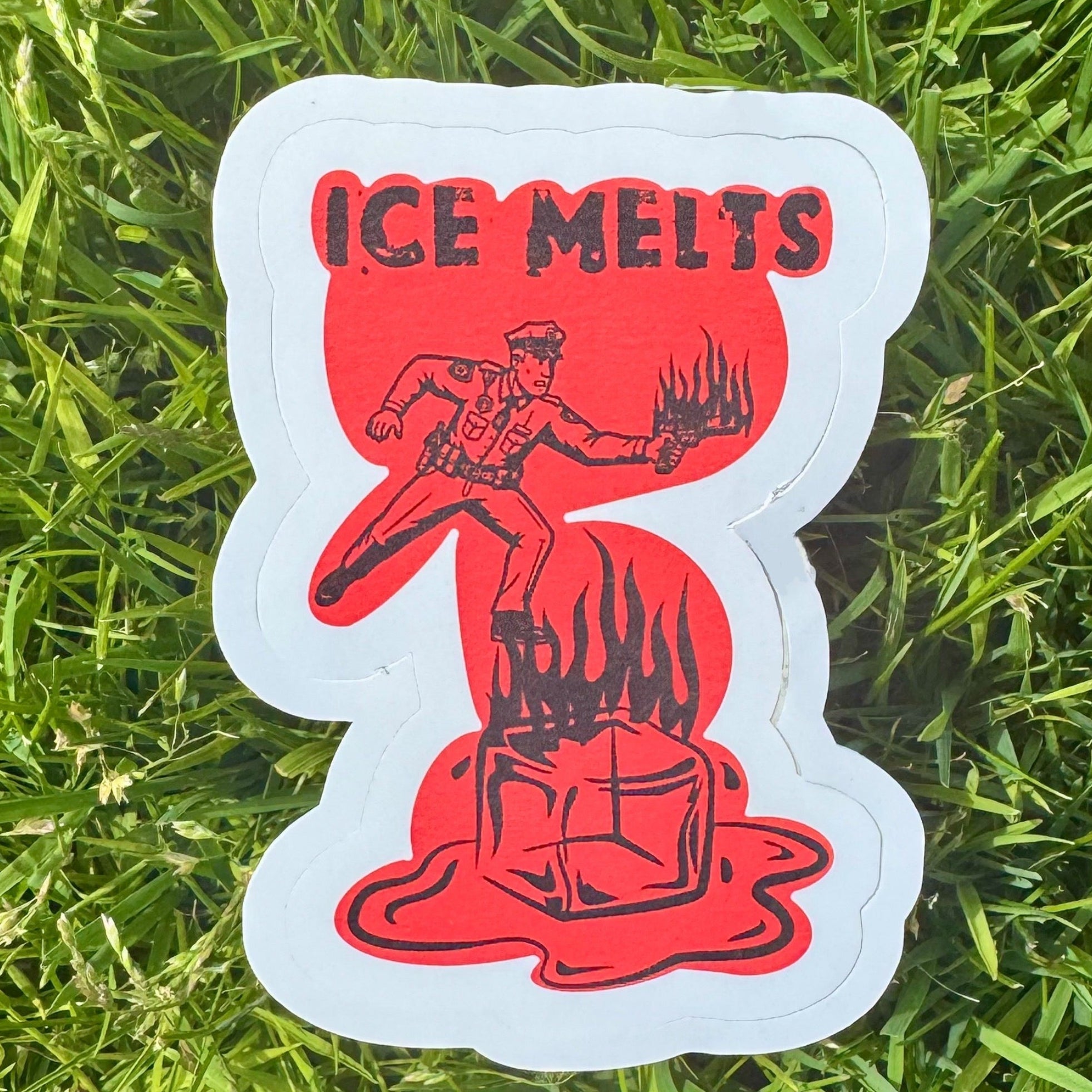 ice melts sticker