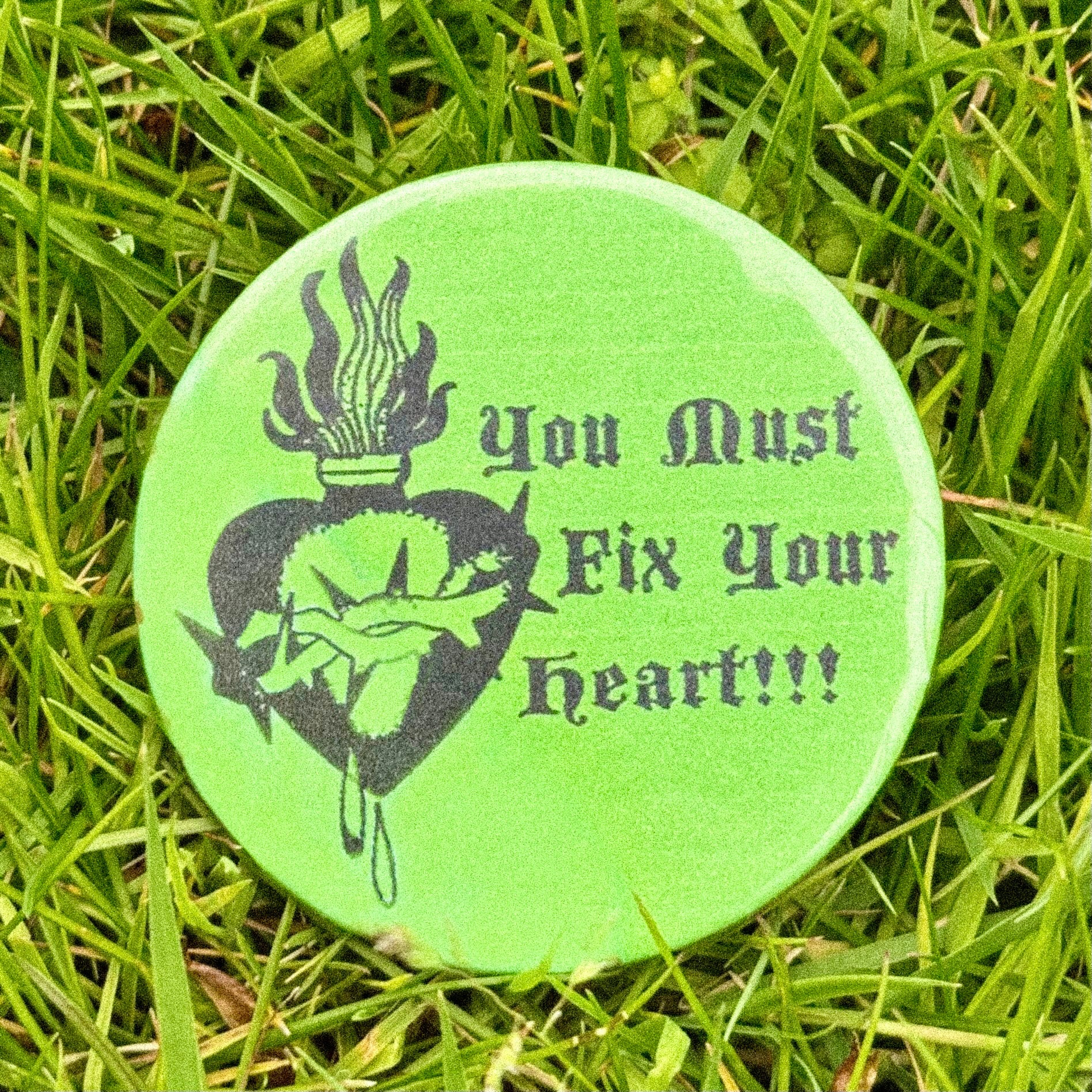 the foundations of decay fix your heart my chemical romance sticker pin