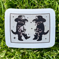 cowboy kitties sticker