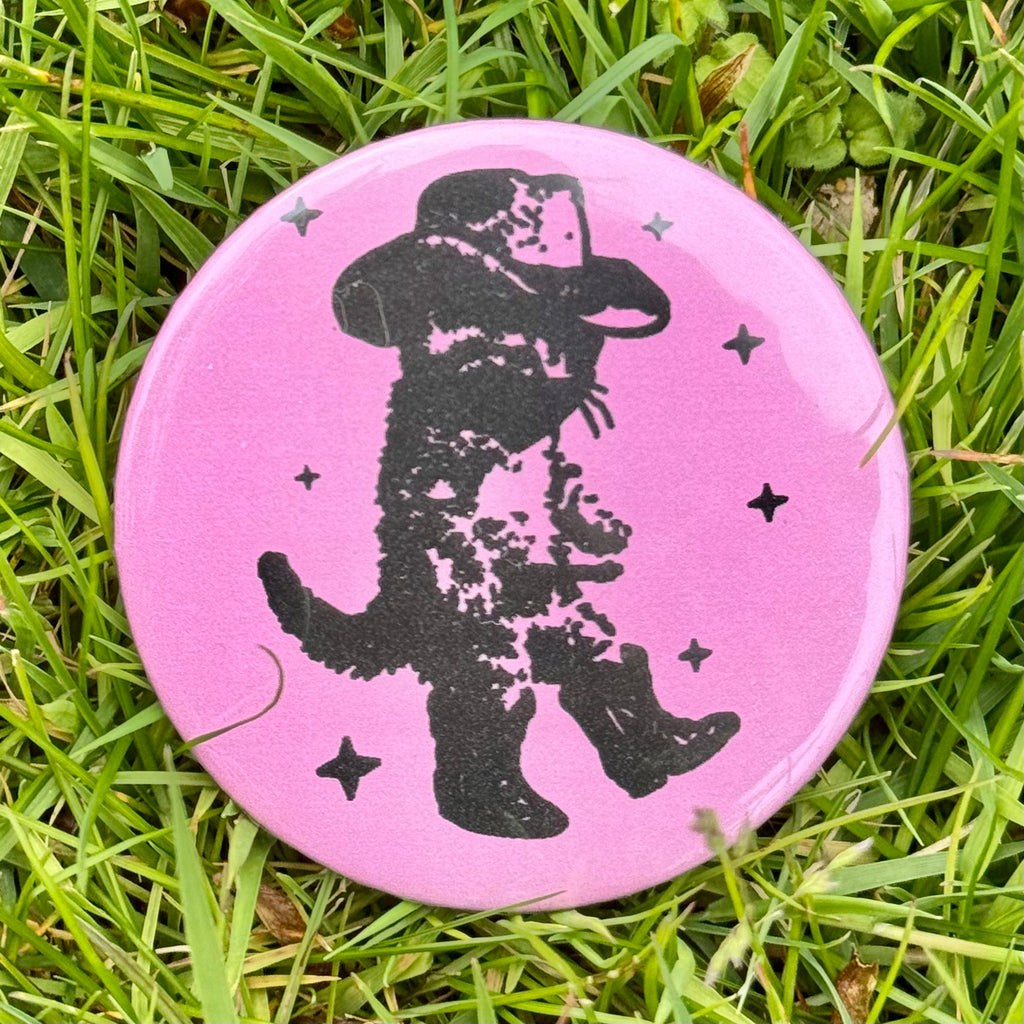 cowboy kitty pin